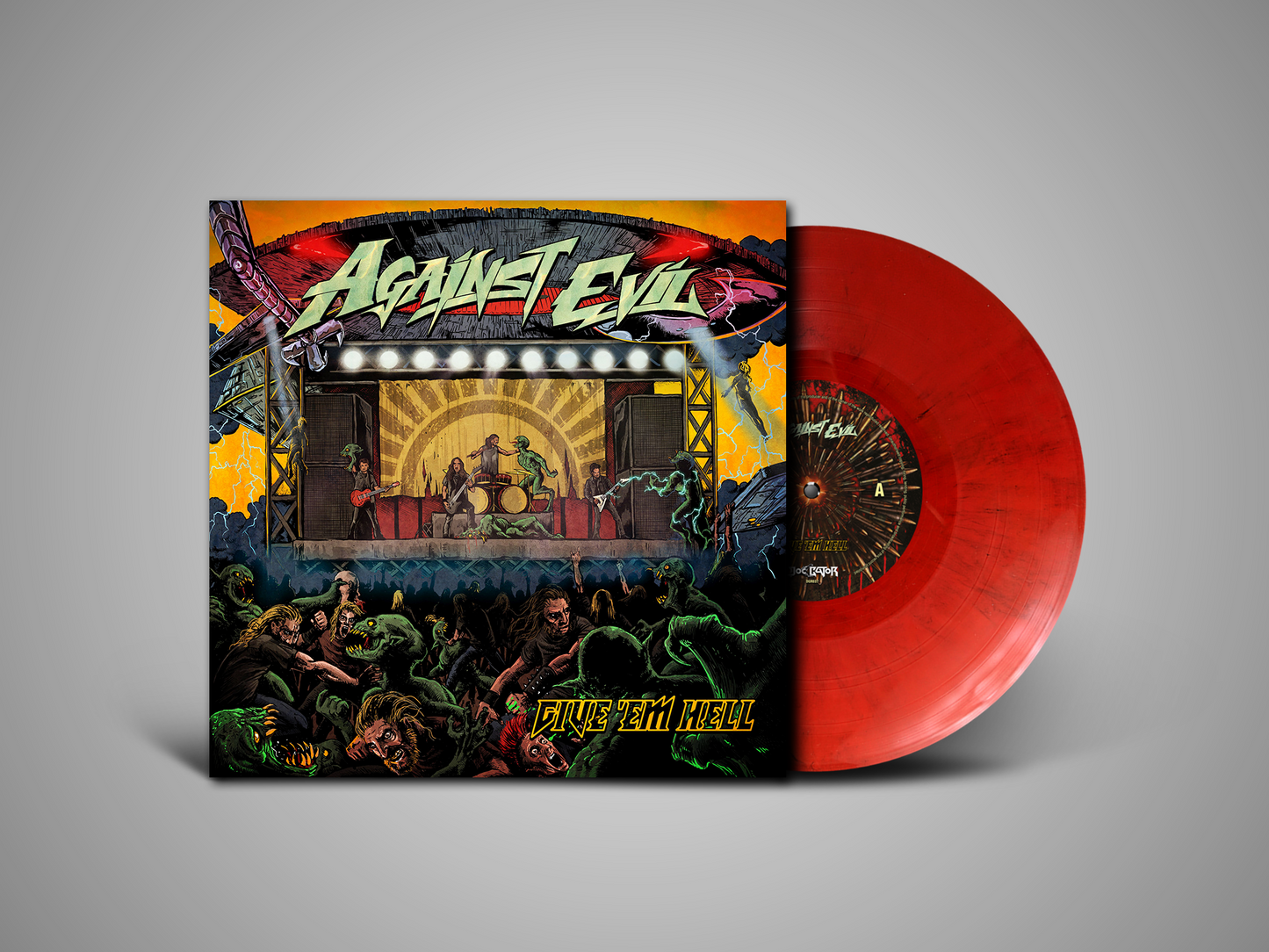 Against Evil - Give 'em Hell (Vinyl)