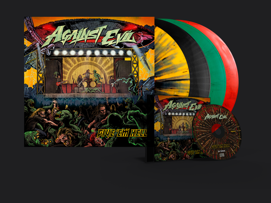 Against Evil - Give 'em Hell (CD / Vinyl Bundle)