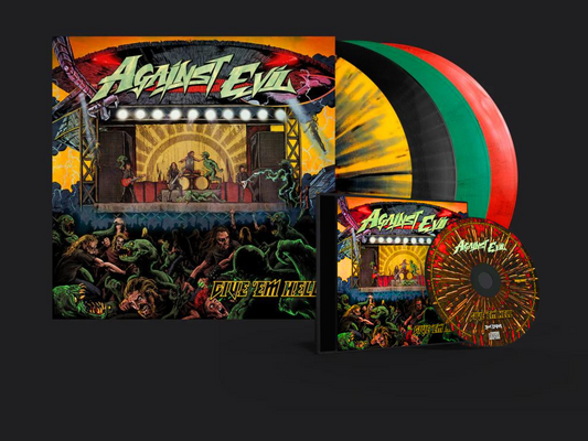 Against Evil - Give 'em Hell (CD / Vinyl Bundle)